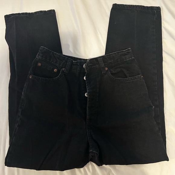 ZARA high waisted straight leg jeans - Picture 1 of 5